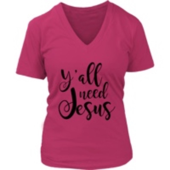 Women’s V-Neck Tee - Picture 3 of 3